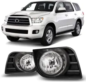 Wj30-0470-09 Brisunshine Oem Series For 2008-2017 Toyota Sequoia Driving Fog Lights Switch Wiring