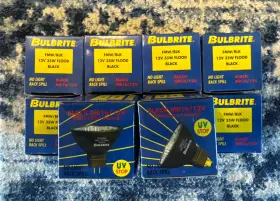 Bulbrite 396986385082 Flood Light Black 35w 12v Gu5.3 Base #638350 Fmw/blk Pack Of 10