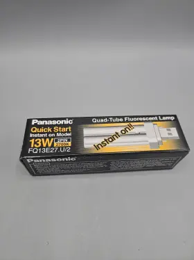Bulbsandbatteries 127938434481 Panasonic Fq13e27.u/2 Pec Pl13w Quad 2700 Philips 245464 Replacement Bulb
