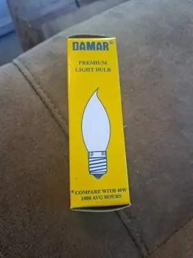 1986a Bulbsandbatteries Replacement Bulb For Damar 40w 120v. Set Of 5