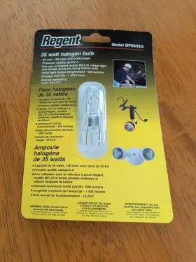 Bulbsandbatteries Bp8635q Replacement Halogen Bulb Regent 35w 120v Gy8.6 Base Grade A