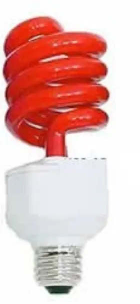 Bulbsandbatteries H15sl/red Replacement Bulb For Damar Coil-twist-spiral 15w 120v