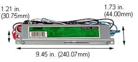 Bulbsandbatteries Rel-4p32-lw-sc Replacement Ballast For Advance