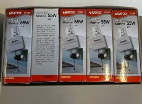 S17184 Bulbsandbatteries S7184 Replacement Bulb For Satco Marine 55w 24v - Lot X 120