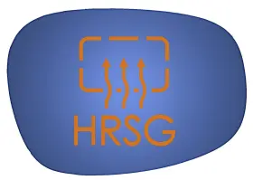 7146hrsg Burco 840591052343 Convex Passenger Side Power Replacement Mirror Glass Heated Wi