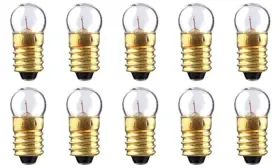 1.23w Cec 014271021039 Industries 245 Miniature Bulb 2.46v G3.5 Shape E10 Sc