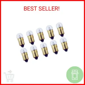 43160-222767  Cec Industries #1449 Bulbs 14 V 2.8 W E10 Base G-3.5 Shape Box Of 10