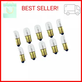 1841 Cec 742686286919 Industries #1841 Bulbs 24 V 4.08 W E12 Base T-4 Shape Box Of 10 1841 Cec 742686286919 Industries #1841 Bulbs 24 V 4.08 W E12 Base T-4 Shape Box Of 10