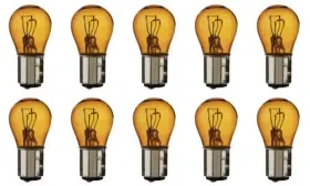 1157nall Cec Industries #1157nall Amber Long Life Bulbs 12.8/14 V 26.88/8.26 W