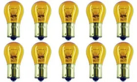 1295na Cec Industries #1295na Amber Bulbs 12.5 V 37.5 W Ba15s Shape Box Of 10