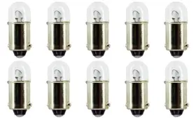 3886ll Cec Industries #3886ll Long Life Bulbs 12 V 6 W Ba9s Base Box Of 10