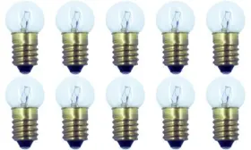 43160-217369 Cec Industries #432 Bulbs 18 V 4.5 W E10 Base G-4.5 Shape Box Of 10