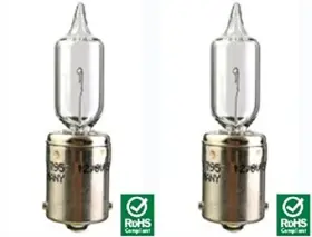 Cec Industries 43160-227943 #796 Bulbs 12.8 V 35 W Ba15s Base T-4 Shape 2-pack