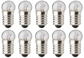 Cec Industries 43160-228401 #3966 Bulbs 12 V 3 W E10 Base G-3.5 Shape Box Of 10
