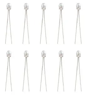 43160-233926 Cec Industries #7152 Bulbs 5 V 0.58 W Wire Terminal Base T-1 Shape 10pk