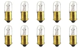 Cec Industries 43160-235176 #1949 Bulbs 6 V 0.72 W Ba9s Base T-3.25 Shape Box Of 10