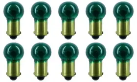 43160-235312 Cec Industries #1895g Green Bulbs 14 V 3.78 W Ba9s Base G-4.5 Shape 10pk