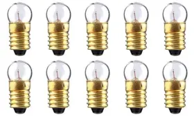 Cec Industries 43160-235314 #133 Bulbs 6.3 V 0.945 W E10 Base G-3.5 Shape Box Of 10
