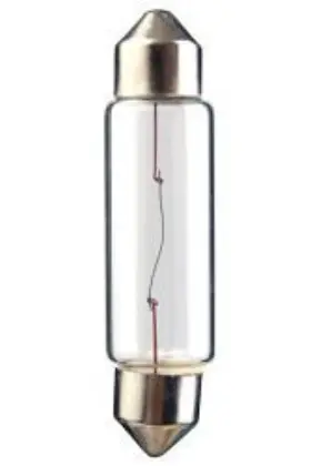 43160-239803 Cec Industries #6424 Bulbs 24 V 5 W Sv8.5-8 Base T-3.25 Shape Box Of 10