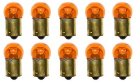 43160-241671 Cec Industries #97a Amber Bulbs 13.5 V 9.3 W Ba15s Base Box Of 10