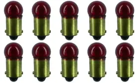 43160-241913 Cec Industries #53r Red Bulbs 14.4 V 1.728 W Ba9s Base G-3.5 Shape 10ea