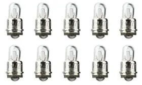 43160-242090 Cec Industries #718 Bulbs 5 V 0.75 W F3-6 Base T-1 Shape Box Of 10