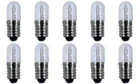 Cec Industries 43160-242838 #1432 Bulbs 3.2 V 0.512 W E10 Base T-3.25 Shape Box Of 10
