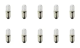 43160-242842 Cec Industries #8669 Bulbs 1.35 V 0.08 W E5.5 Base T-1.75 Shape Box Of 10
