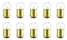 43160-242857 Cec Industries #62 Bulbs 3.45 V 2.898 W Ba15d Base G-6 Shape Box Of 10