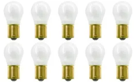 43160-242871 Cec Industries #1076if Frosted Bulbs 12.8 V 23.04 W Ba15d Base S-8 Shape