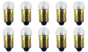 43160-244170 Cec Industries #52 Bulbs 14.4 V 1.44 W E10 Base G-3.5 Shape Box Of 10