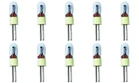 43160-247351 Cec Industries #8099 Bulbs 18 V 0.47 W G1.27 Base T-1 Shape Box Of 10