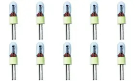 43160-247862 Cec Industries #7257 Bulbs 2.5 V 0.8 W G1.27 Base T-1 Shape Box Of 10 43160-247862 Cec Industries #7257 Bulbs 2.5 V 0.8 W G1.27 Base T-1 Shape Box Of 10