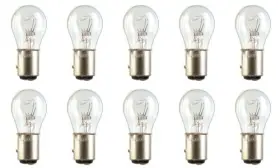 43160-251035 Cec Industries #7225 Bulbs 12/12v 21/3.96w Baz15d Base S-8 Shape Box Of 10