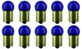 43160-252274 Cec Industries #67nb Blue Bulbs 13.5 V 7.965 W Ba15s Base G-6 Shape 10pk