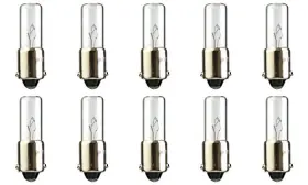 Cec Industries 43160-256260 #120mb6 Bulbs 120 V 6 W Ba9s Base T-2 Shape Box Of 10