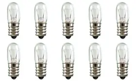 43160-263258 Cec Industries #3t4-c-24v Bulbs 24 V 3 W E12 Base T-4 Shape Box Of 10