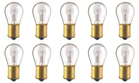 43160-265740 Cec Industries #1651 Bulbs 5 V 3 W Ba15s Base S-8 Shape Box Of 10