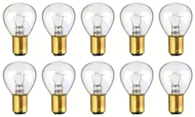 43160-266509 Cec Industries #1196 Bulbs 12.5 V 37.5 W Ba15d Base Rp-11 Shape Box Of 10