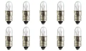 Shomhomnk37978 Cec Industries #378 Bulbs 6.3 V 1.26 W E5.5 Base T-1.75 Shape Box Of 10