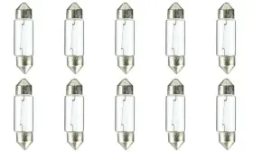 Shomhomnk55692 Cec Industries #3425 Bulbs 12 V 10 W Ec11-5 Base T-4 Shape Box Of