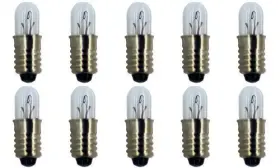 Spomhomnk54451 Cec Industries #342 Bulbs 6 V 0.24 W E5.5 Base T-1.75 Shape Box Of 10
