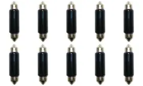 Spomhomnk54564 Cec Industries E211-2p Purple Bulbs 12.8 V 12.416 W Ec11-5 Base T-3 Shape