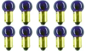 Spomhomnk54640 Cec Industries #1895p Purple Bulbs 14 V 3.78 W Ba9s Base G-4.5 Shape Box