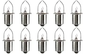 Spomhomnk54681 Cec Industries Kpr130 Bulbs 3.85 V 1.9 W P13.5s Base B-3.5 Shape Box Of 10