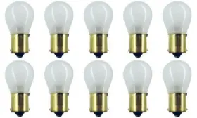 Spomhomnk54805 Cec Industries #1591if Frosted Bulbs 28 V 17.08 W Ba15s Base S-8 Shape