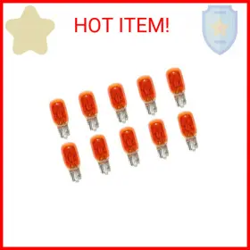 Spomhomnk54809 Cec Industries #24na Amber Bulbs 14 V 3.36 W W2.1x4.9d Base T-2.75 Shape