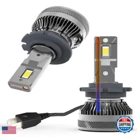 Chopdark B0c9yclgjp D2h Led Bulbs 110w 30000lm Super Bright 12v 6500k Cool White Built-in