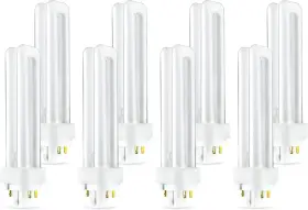 827-8-aa Circle Plc18/dd/e/827-8-aa 8 Pack Plc-18w 827 4 Pin G24q-2 18 Watt Double 2700k - Warm White