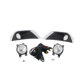 Concept Automotive Lights Pconjp141 Replacement For 2017-2020 Jeep Compass Fog Lamps And Assembly Set L&r